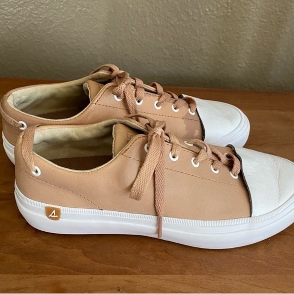 Sperry Topsider Haven Nude/Blush Cap Toe Fashion Top Sider Sneaker Womens
Size 7 - Picture 1 of 9